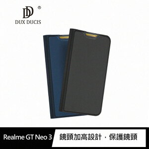 DUX DUCIS Realme GT Neo 3 SKIN Pro 皮套 可立支架 可插卡【APP下單最高22%點數回饋】