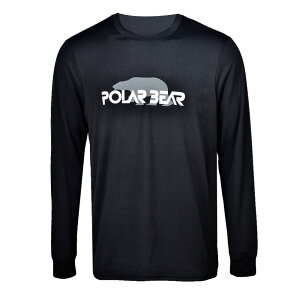 【POLAR BEAR】男DST保暖長袖印花T恤-20T34