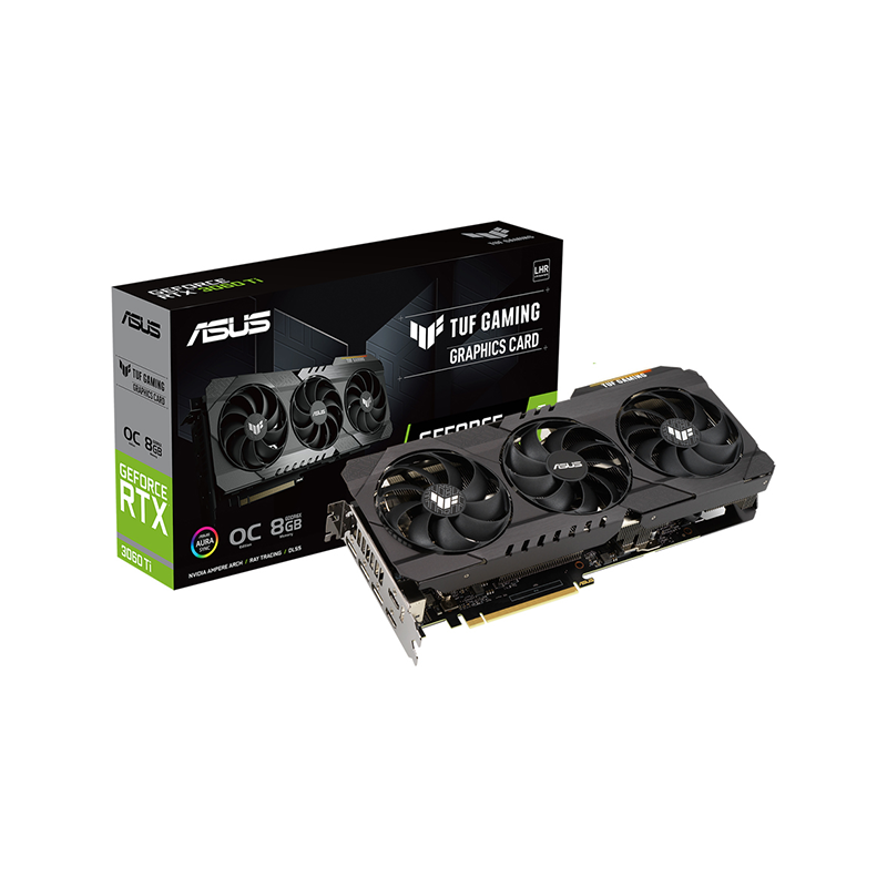 【券折300+最高500點回饋】 ASUS 華碩 TUF Gaming RTX 3060 Ti OC Edition 8G  GDDR6X(TUF-RTX3060TI-O8GD6X-GAMING)顯示卡