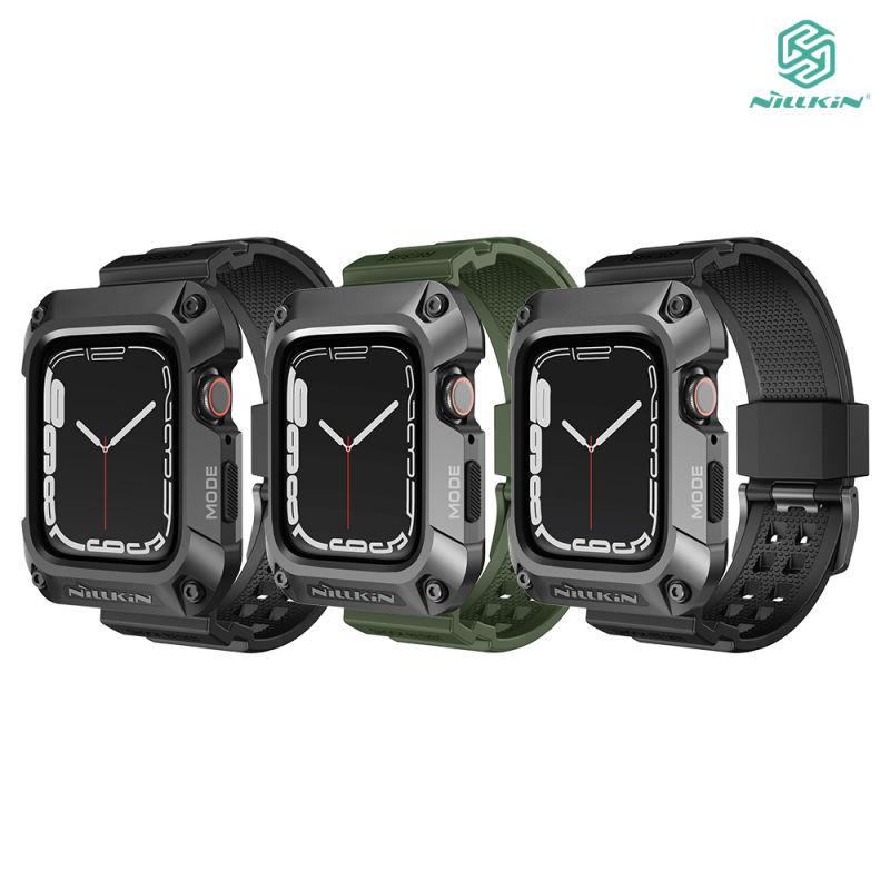 手錶錶帶 NILLKIN Apple Watch S4/5/6/SE (44mm) 銳動錶帶保護殼 【愛瘋潮】【APP下單最高22%回饋】