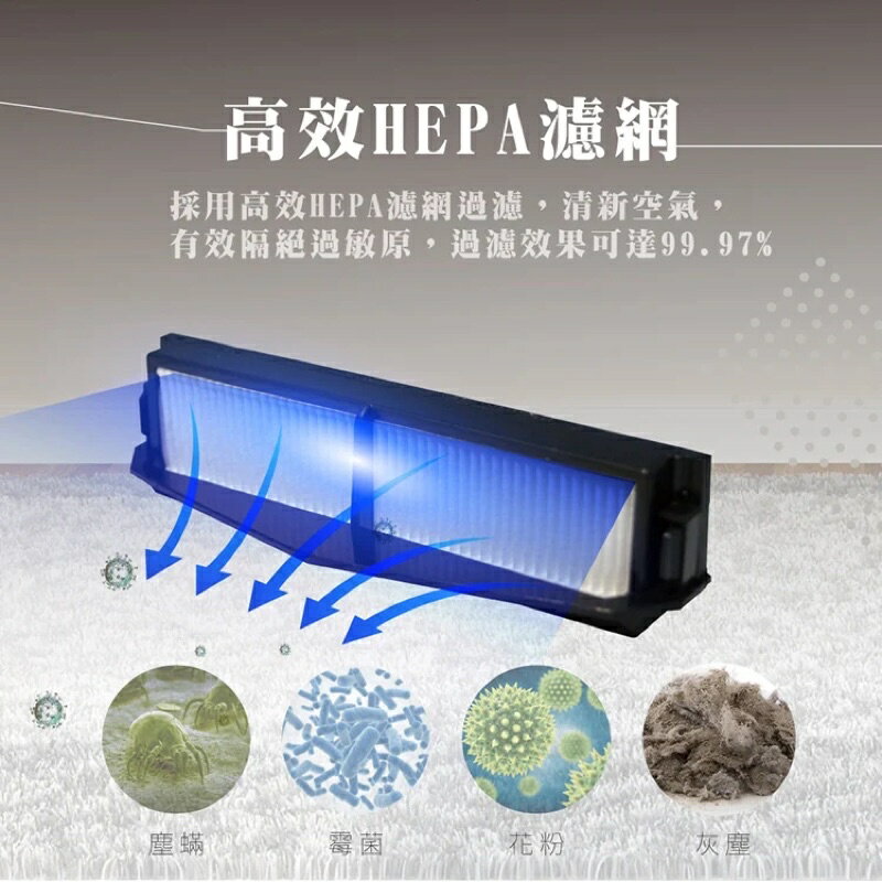 HERAN禾聯超薄型智能掃地濕拖機器人 掃地機器人濕拖 可google語音控制 強強滾 3