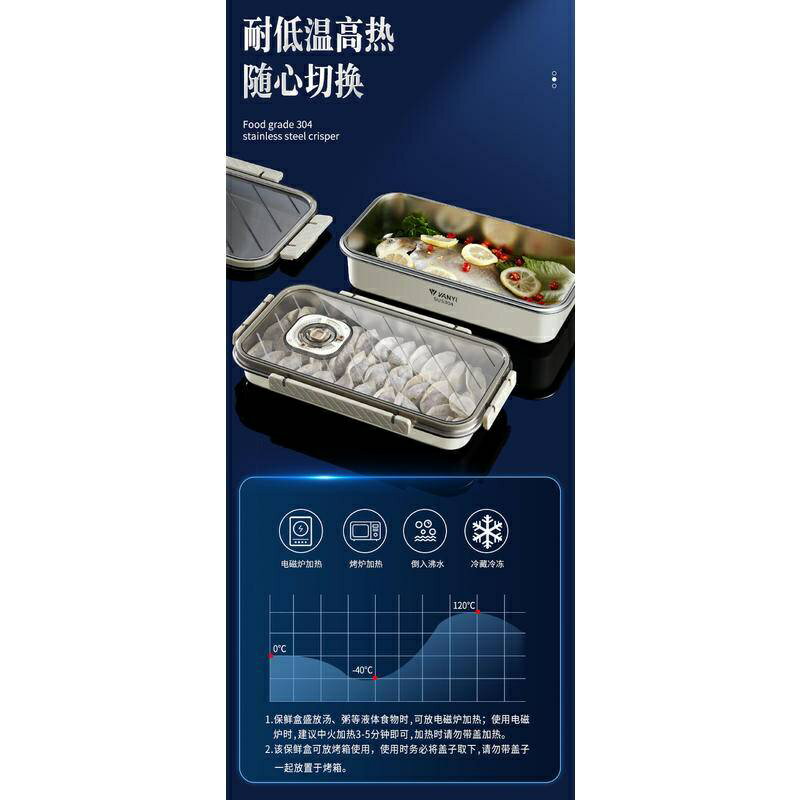 ISONA 時間標記 方形304保鮮盒 不銹鋼保鮮盒 便當盒 不銹鋼保鮮盒 不銹鋼便當盒 不銹鋼保鮮盒 不銹鋼便當盒 7