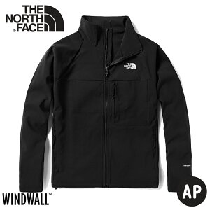【The North Face 女 防風防潑水立領可套接外套《黑》】49ET/衝鋒衣/風雨衣/夾克