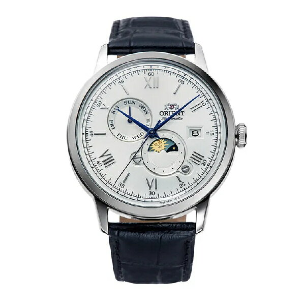 Orient 東方錶Sun & Moon 系列 日月相錶 RA-AK0802S 41.5mm｜樂天全館特惠中★指定刷卡回饋10%