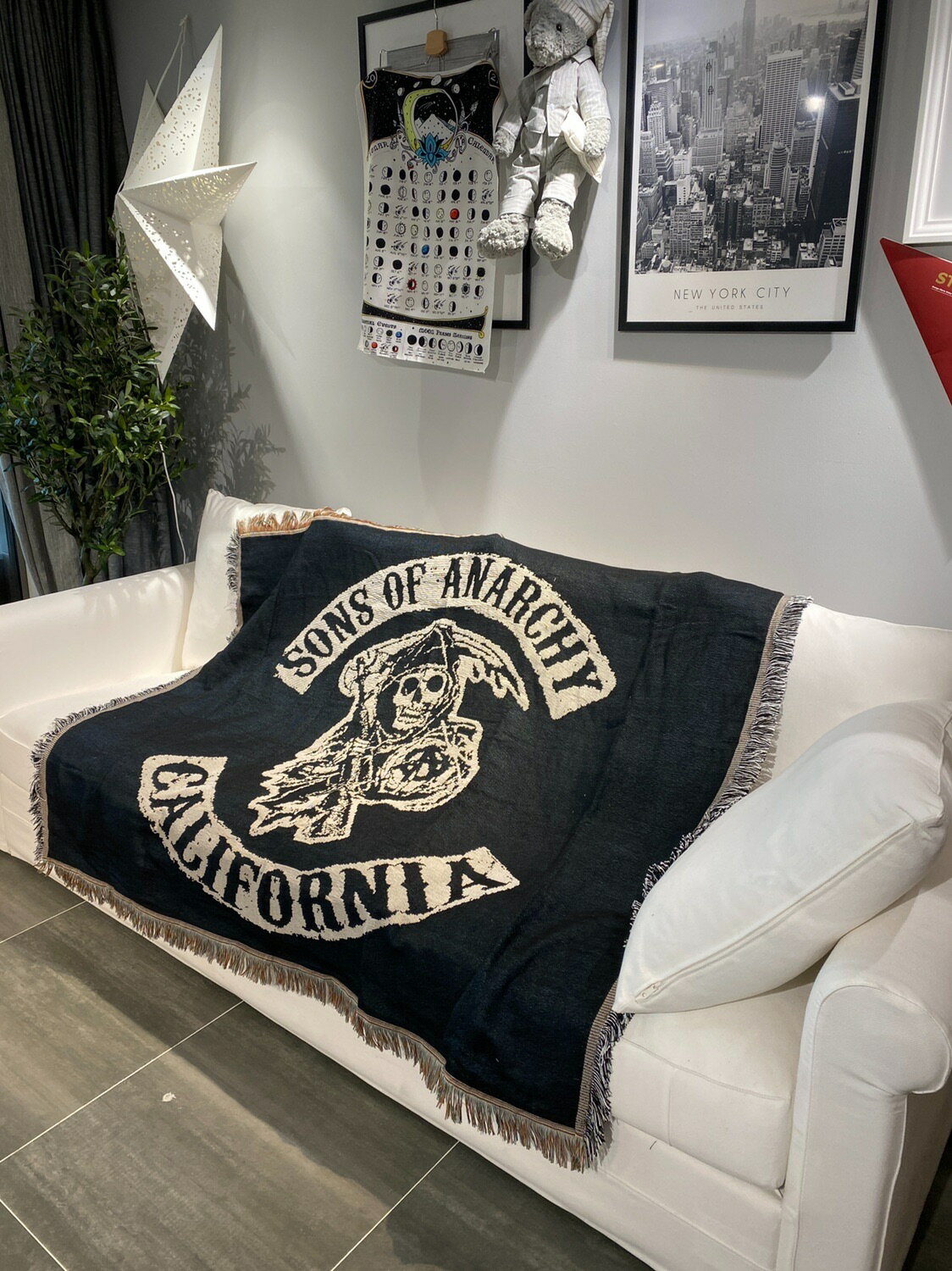 Sons of anarchy 美劇混亂之子紋身店哈雷摩托死神| 協貿國際日用品生活6館| 樂天市場Rakuten