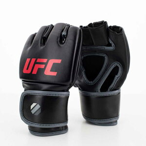 UFC-MMA 格鬥/散打/搏擊訓練手套-5oz-黑-S/M