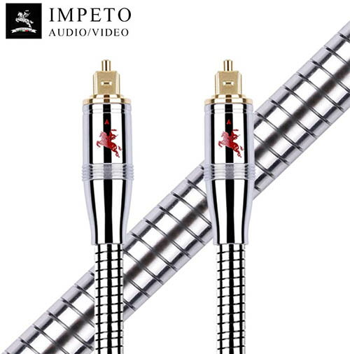 IMPETO【日本代購】意大利 數位光纖電纜 高音質音頻線-1.5m - 德國製