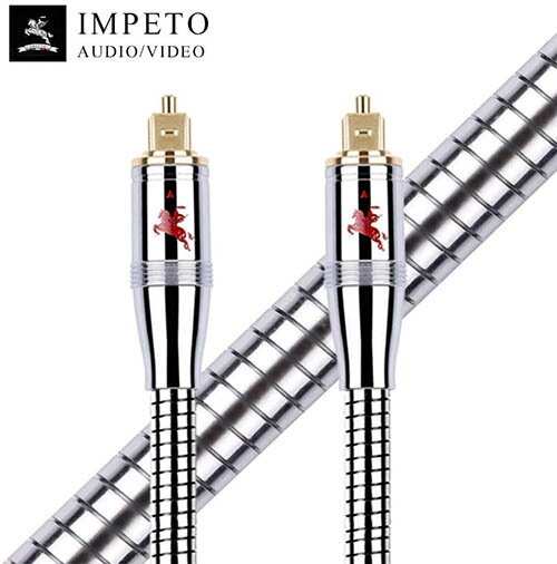 IMPETO【日本代購】義大利 數位光纖電纜 高音質音頻線-1.5m - 德國製