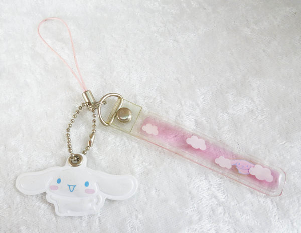 【震撼精品百貨】大耳狗 Cinnamoroll 手機吊飾 透明【共1款】 震撼日式精品百貨