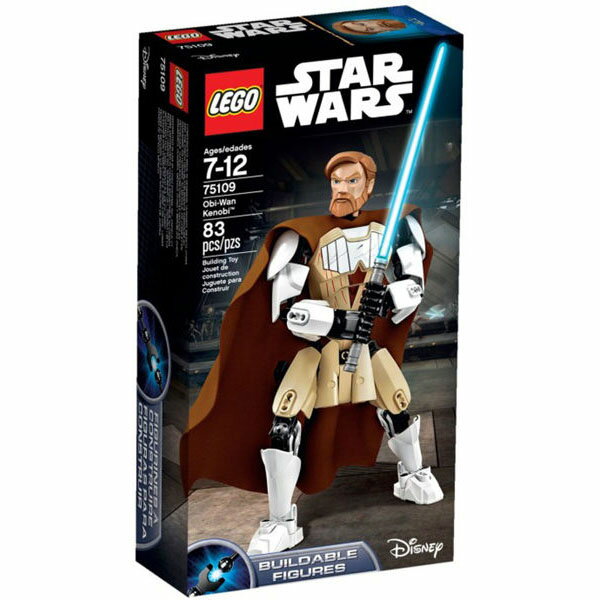 <br/><br/>  【LEGO 樂高積木】星際大戰 組裝戰士系列 - Obi-Wan Kenobi LT-75109<br/><br/>