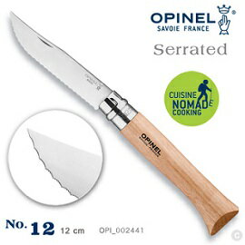 [ OPINEL ] 不鏽鋼麵包刀 12 櫸木柄 / 法國刀 / 002441
