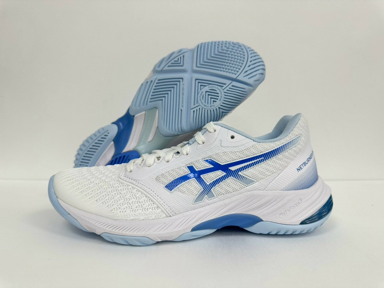 Asics 亞瑟士 女款 排球鞋 NETBURNER BALLISTIC FF 3 1052A069-111 大自在