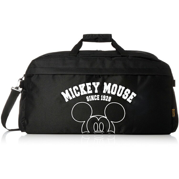 <br/><br/>  CRUX 迪士尼 米奇 米老鼠 旅行袋 行李袋 收納 大容量 出遊出國旅遊  黑色 日本進口正版 477703<br/><br/>