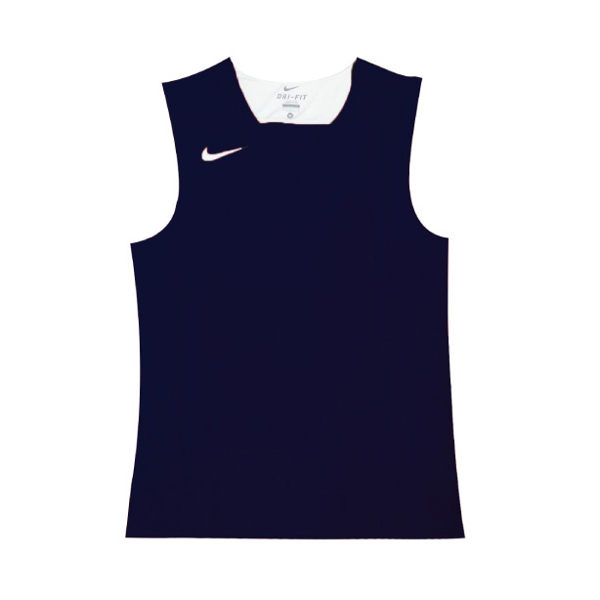 《精選服飾↘市價65折》NIKE DRI-FIT 男裝 上衣 球衣 背心 團體 快乾 單面穿 丈青色 【運動世界】 703215-461