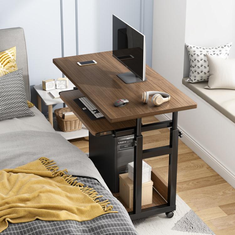 床邊桌可移動簡約小桌子臥室家用學生書桌簡易升降宿舍懶人電腦桌雙十二Sale購物節