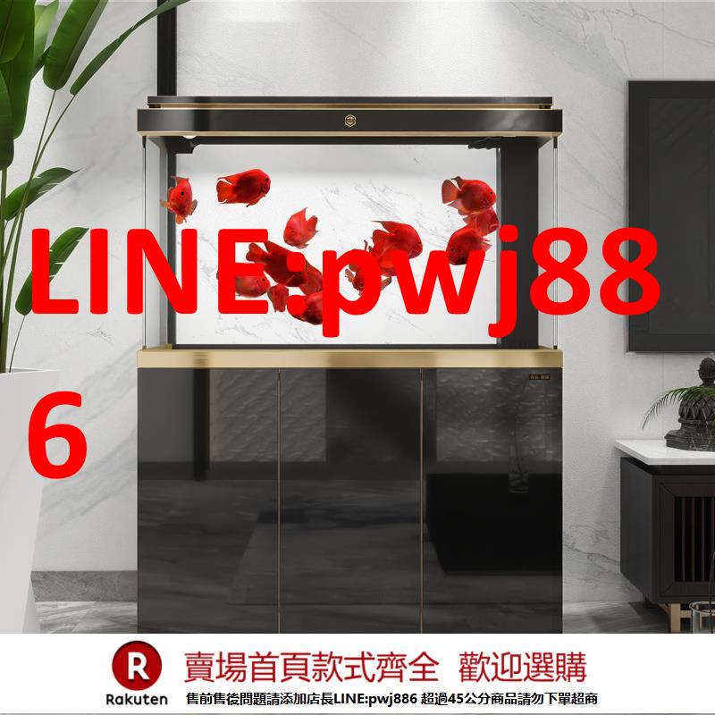 【臺灣公司 優質服務】2024新款森森至臻輕奢超白玻璃魚缸客廳家用底過濾水族箱