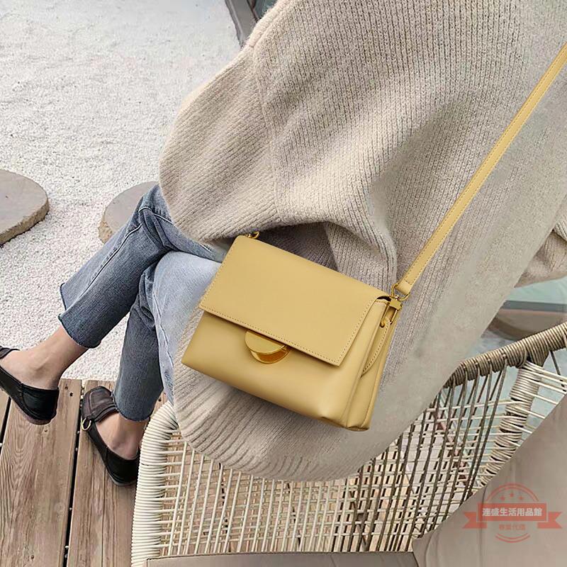 包包設計新款潮真皮斜挎包女包時尚通勤夏季小包高階感洋氣小方包
