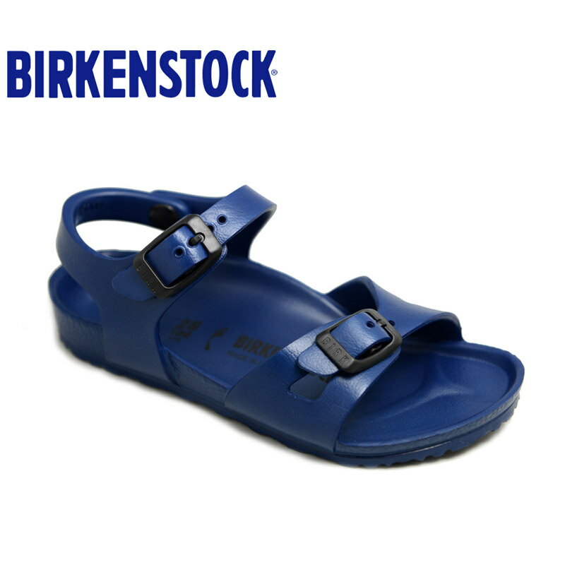 Birkenstock夏款輕質防水沙灘泳池戶外海灘男女童同款涼鞋Rio EVA