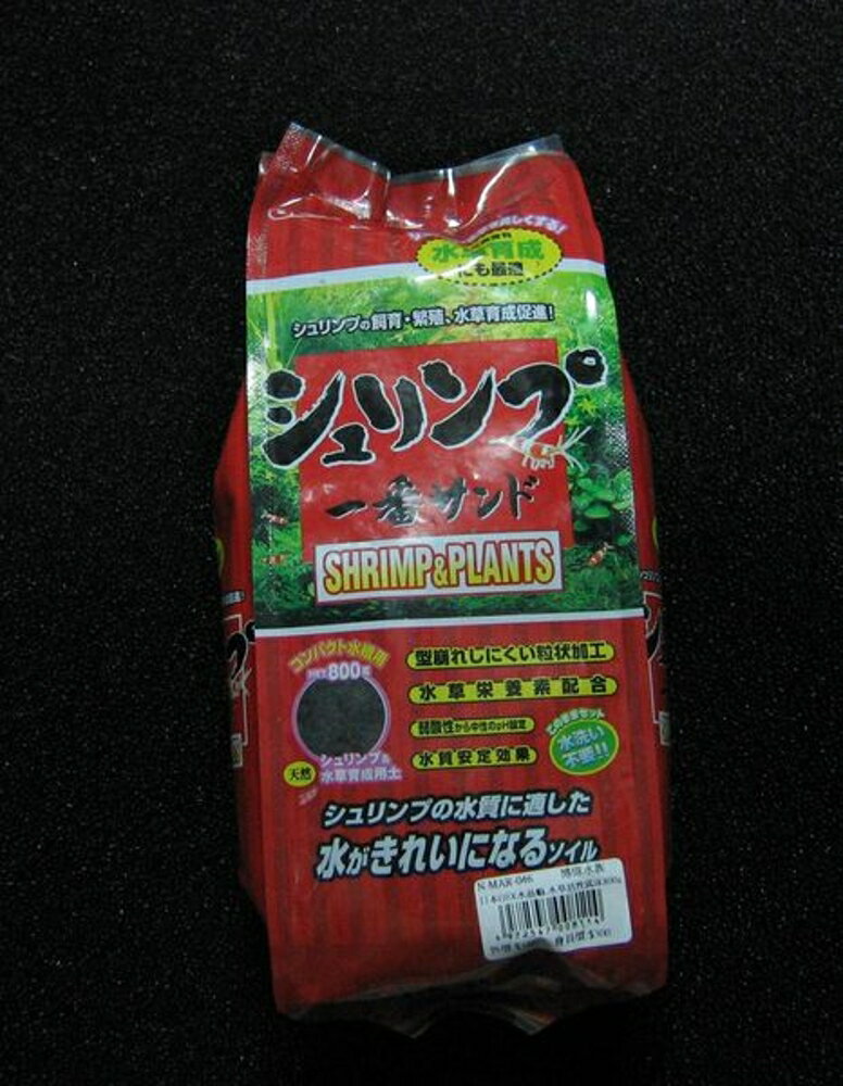 【西高地水族坊】日本五味GEX 水晶蝦專用 活性底床(黑土)細800g