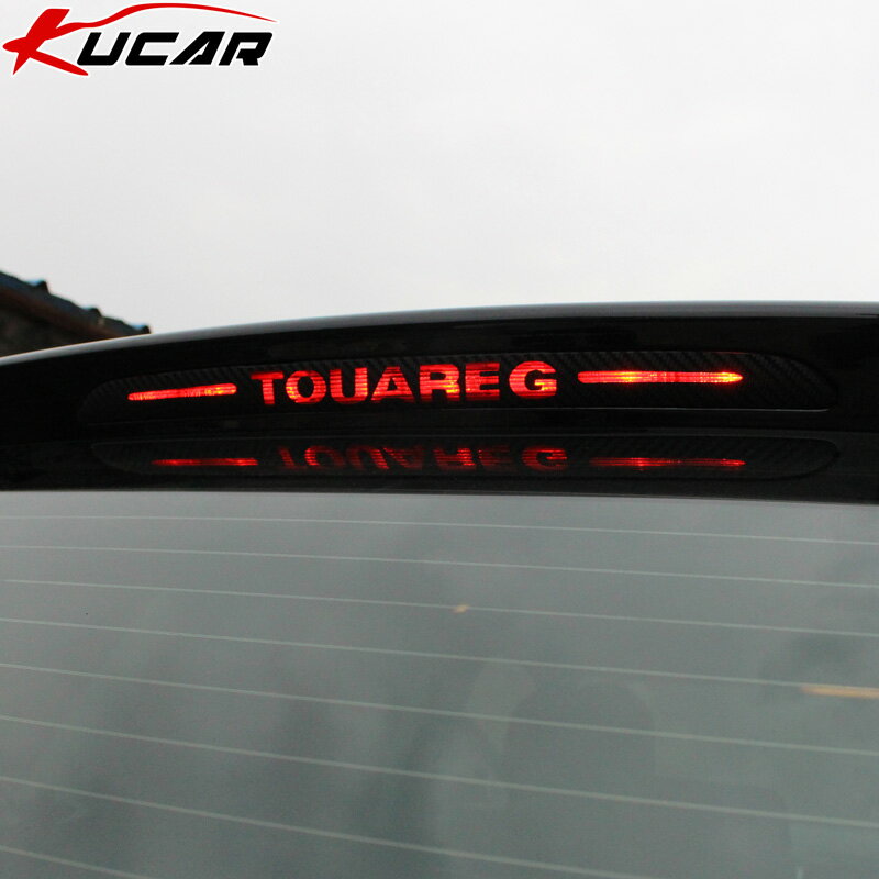 kucar車貼 大眾途銳Touareg剎車燈貼改裝高位剎車燈裝飾貼