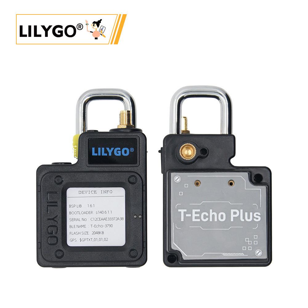 【全球優品匯】LILYGO® T-Echo Plus NRF52840 SX1262 LoRa L76K/GPS E-paper