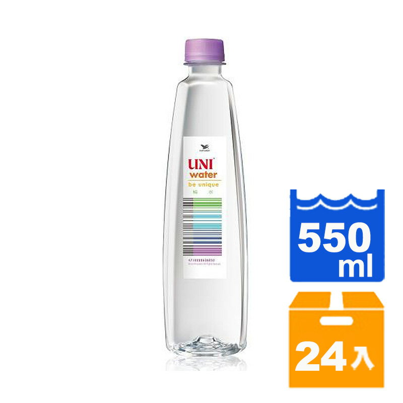 統一 UNI Water 純水 550ml(24入)/箱 【康鄰超市】