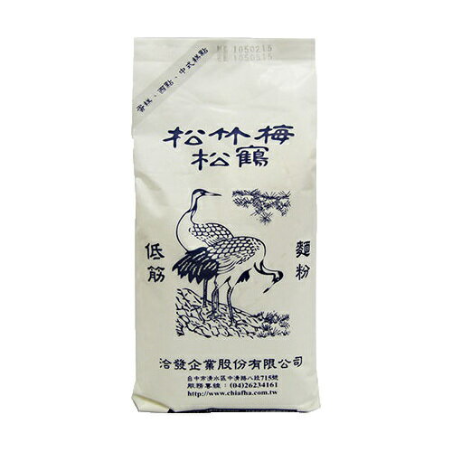 洽發 松鶴麵粉(低筋-1KG) [大買家]