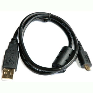 fujiei USB A公-micro USB 充電傳輸線60cm 鍍金頭+鍍錫銅 手機充電傳輸線 線材加磁環抗干擾
