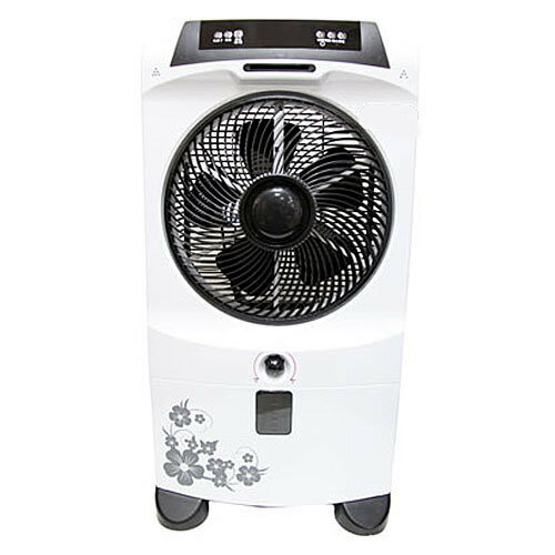中秋好禮--勳風 霧化扇-美緻-微電腦活氧降溫機 噴霧遙控水涼扇-水氧機 負離子循環扇附遙控(5092)