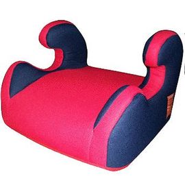 SUPER NANNY 超級奶媽-兒童汽車安全座椅 加高座墊 DS-500/ 安全汽座輔助墊 (橘黑/紅藍兩色隨機) 安全座墊