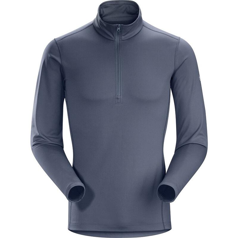 Arcteryx 始祖鳥 Phase AR 登山排汗衣 16261 男高領長袖 海神灰