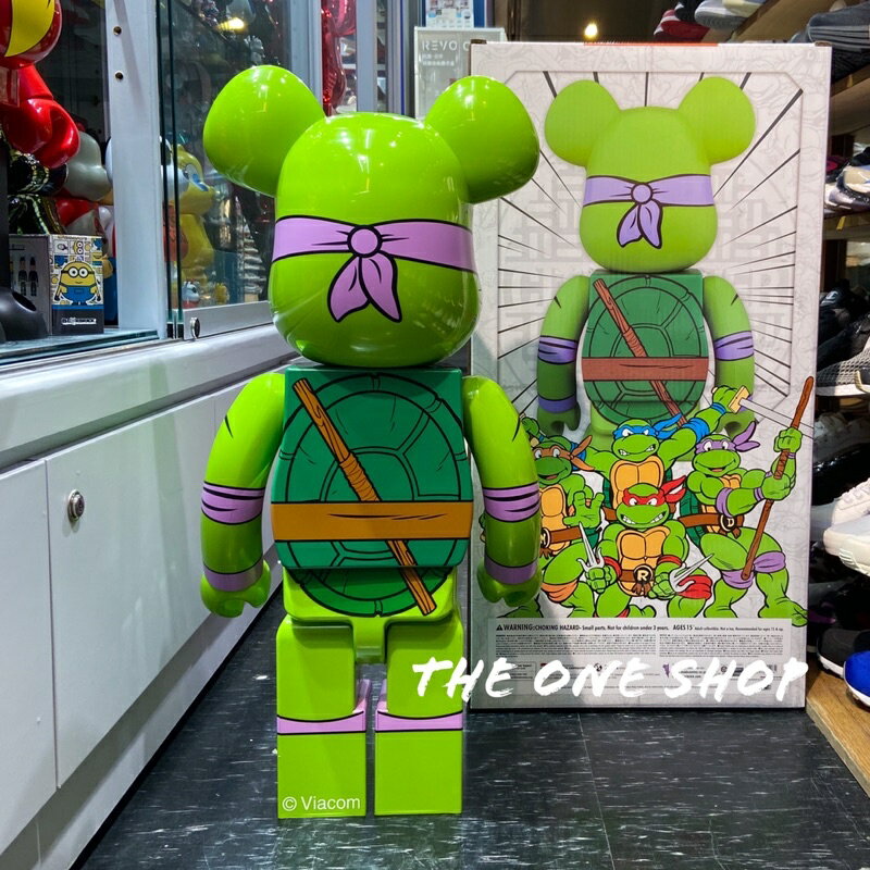 TheOneShop BE@RBRICK NINJA TURTLES DONATELLO 紫色忍者龜1000% | The