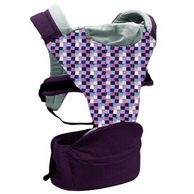 Combi 康貝 HIPSEAT-ff 折疊式坐墊背巾-紫迷彩【悅兒園婦幼生活館】