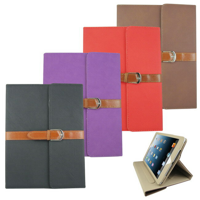 <br/><br/>  L72皮帶扣環iPad Air(iPad5)平板皮套(加贈螢幕保護貼)<br/><br/>