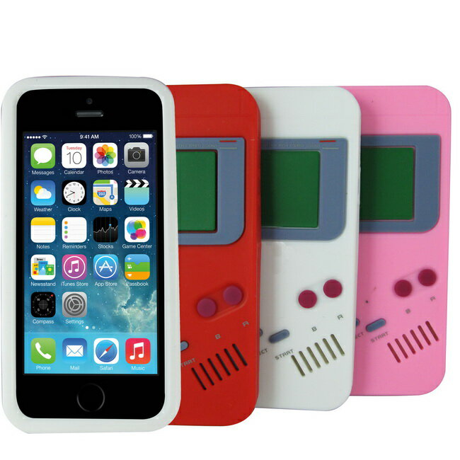 J10S遊戲款iPhone5S/5保護果凍套(加贈螢幕保護貼)