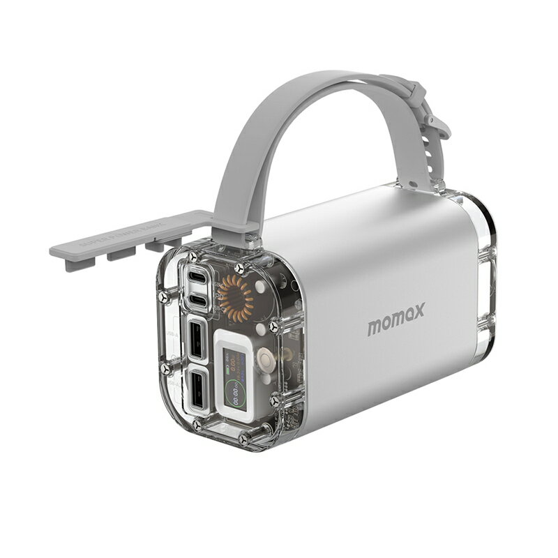 MOMAX摩米士 iPower Stone Mini透明三防40000mAh露營防水防塵快充戶外電源 PB03【APP享6%回饋】