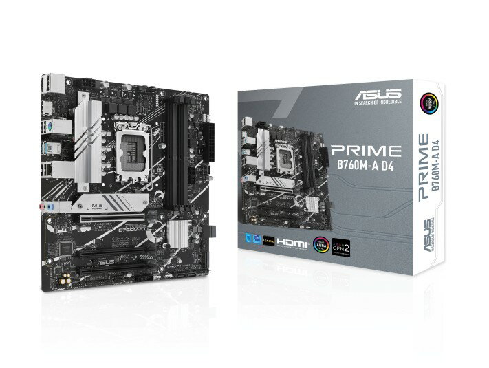 ASUS 華碩 PRIME B760M-A D4-CSM M-ATX DDR4 1700腳位 主機板