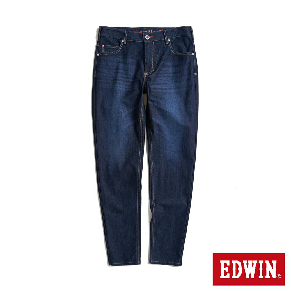EDWIN JERSEYS 迦績 自然修身丹寧錐形褲-男款 原藍磨