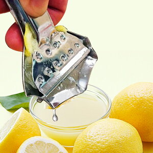 不銹鋼檸檬夾小型手動榨汁器家用機嬰兒果汁機簡易水果迷你壓汁器