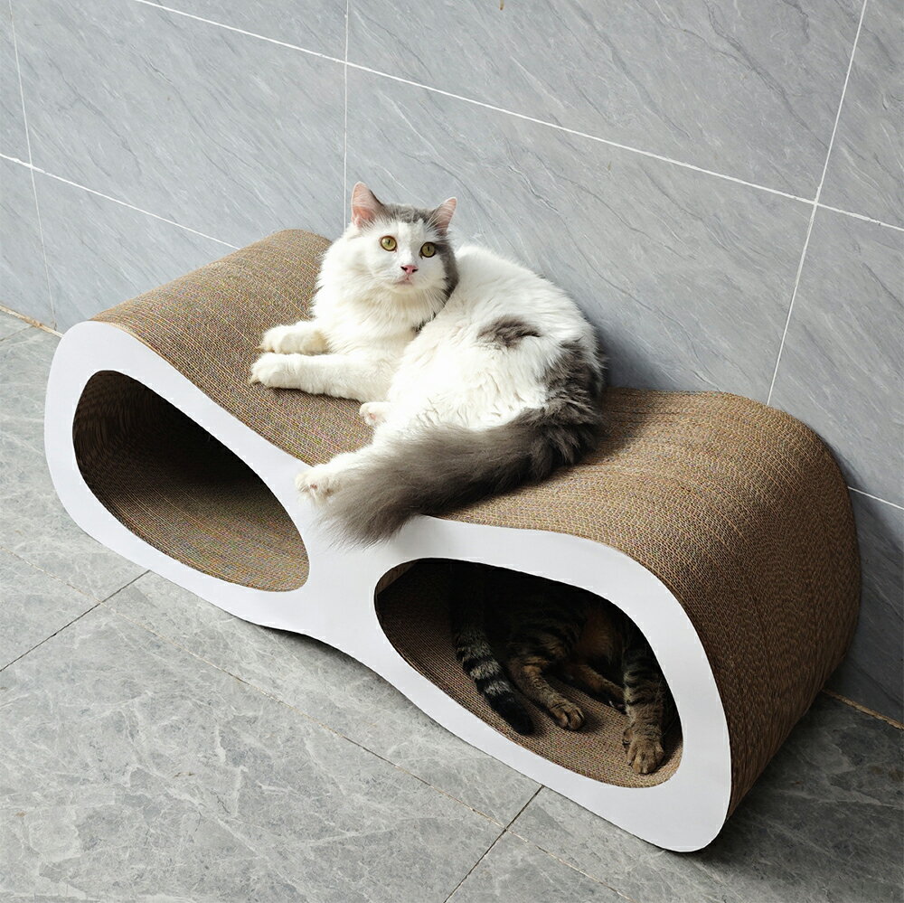 【台灣現貨】高端出口日韓貓抓板 貓肥無憂 加長加大98cm貓抓板 貓窩睡窩 耐抓耐磨磨爪板貓抓柱 2