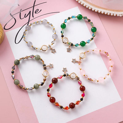 PS Mall 甜美少女心海洋風五角星手鏈女夏韓版個性手環【G2525】