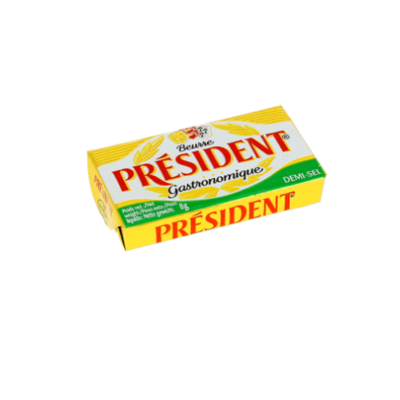 《AJ歐美食鋪》總統牌有鹽迷你小奶油 8g 迷你奶油 有鹽奶油 President butter