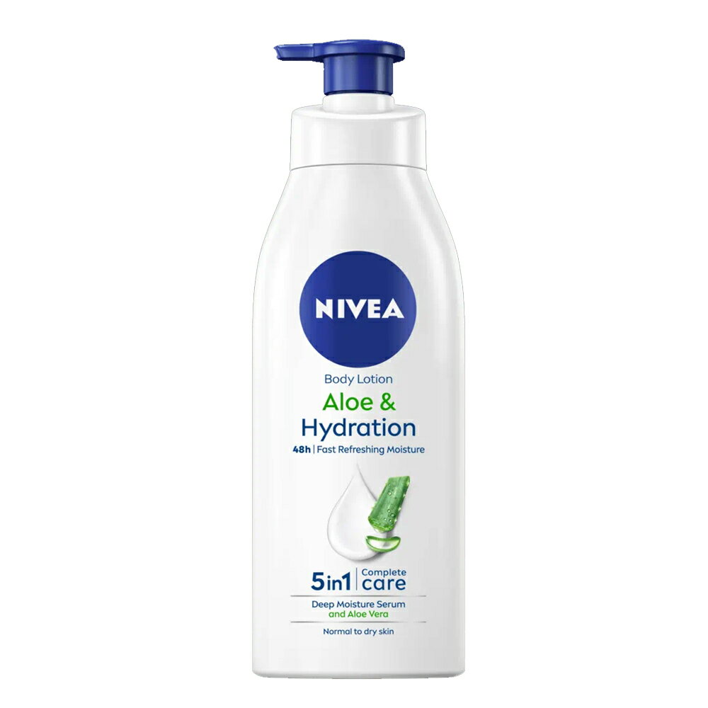 NIVEA 妮維雅 清新蘆薈乳液400ml (保濕潤膚身體乳)【居家生活便利購】