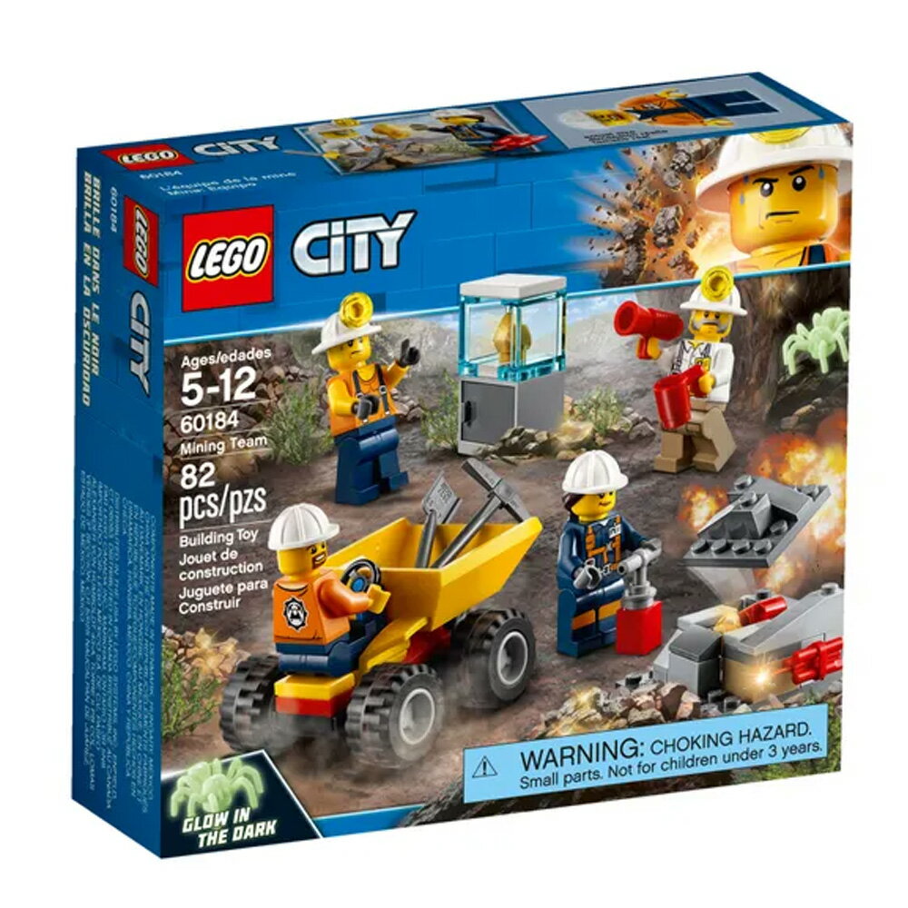 LEGO 樂高 CITY 城市系列 Mining Team 採礦隊 60184