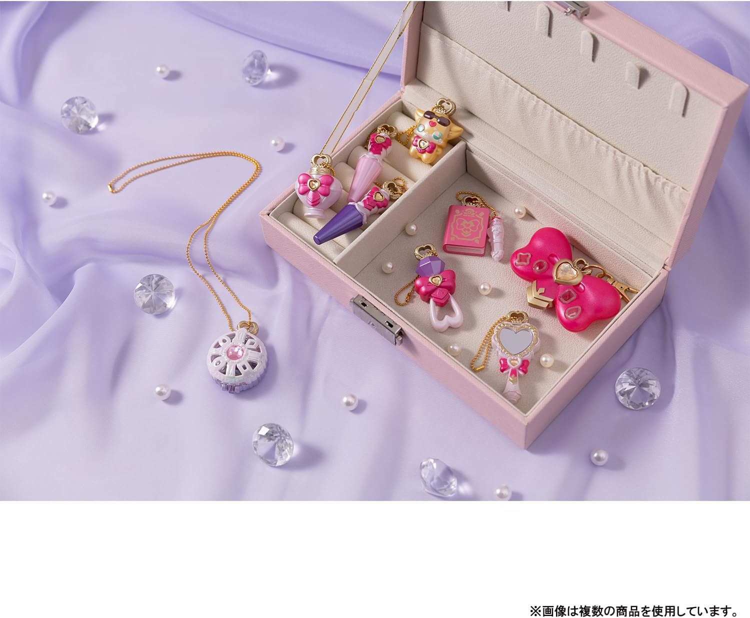 日版 BANDAI 名偵探光之美少女 迷你收藏系列 光美 吊飾 露露卡 暗影天使 解謎天使 神秘天使 光之美少女 周邊 3