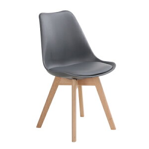 北歐家用伊姆斯椅現代簡約實木書桌椅休閒靠背椅布藝餐椅洽談椅子 夏洛特居家名品
