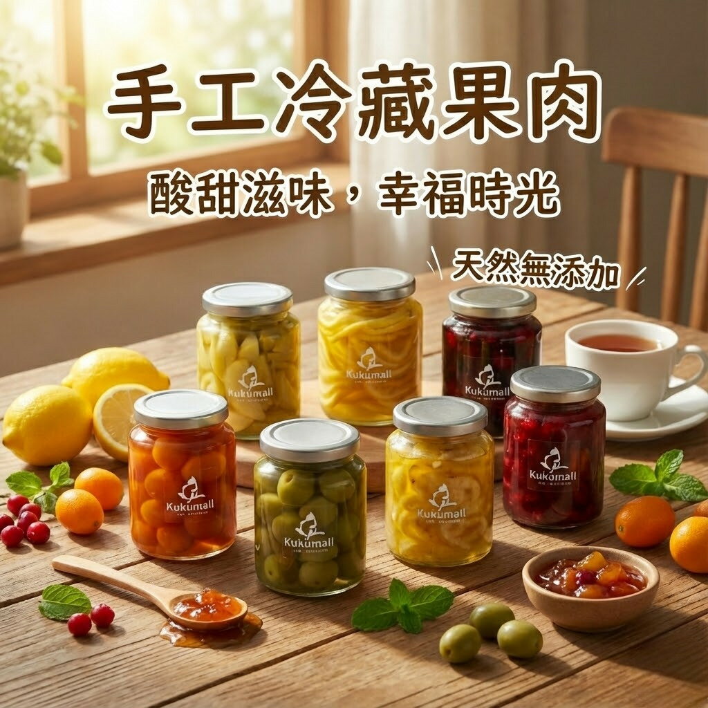 【KKM營養屋】冰釀水果 500g  台灣水果 小農 水果 冷藏冷凍 情人果 洛神花 脆梅 檸檬 香柚 金棗