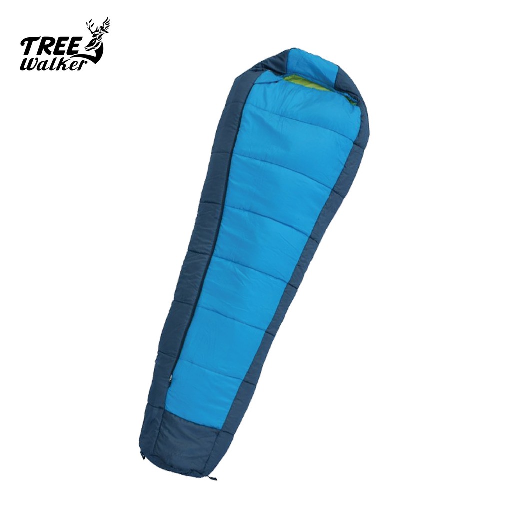 【Treewalker露遊】高級仿羽絨纖維睡袋 防潑水 登山露營 保暖睡袋