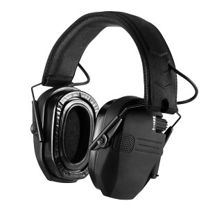 ZH025新款折疊款戰術狩獵降噪耳機電子射擊耳罩聽力防護