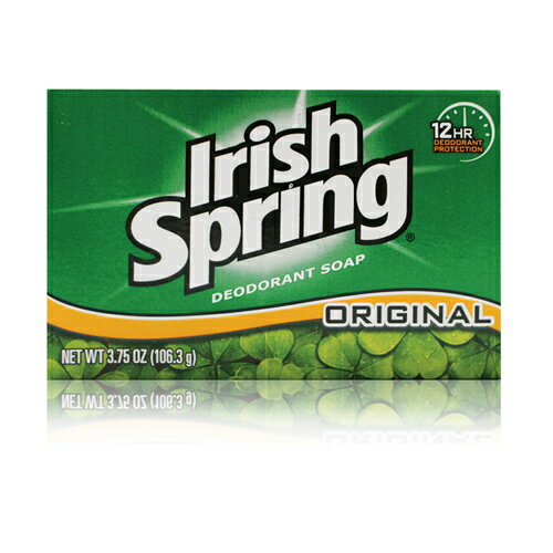 Irish Spring除汗臭專用香皂106g【愛買】